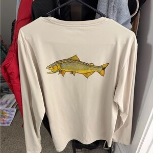 Patagonia capilene sun shirt  Casey underwood dorado fish Graphic LS Shirt